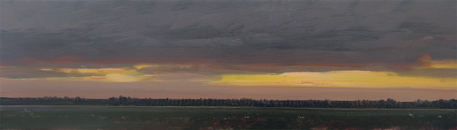 ZMIERZCH 45X13 OLEJ,PŁÓTNO 2020